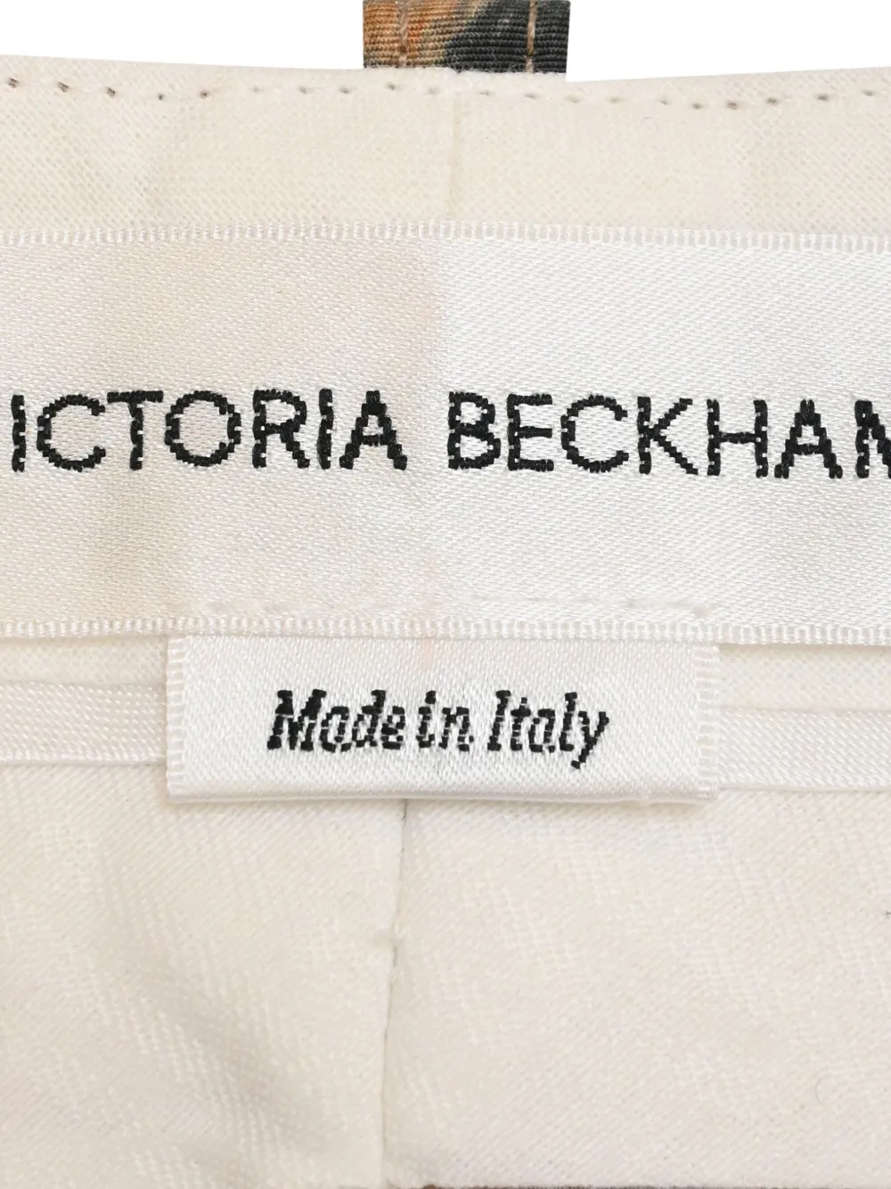 Pre-owned Victoria Beckham Leopard-print Midi Skirt In Neutral