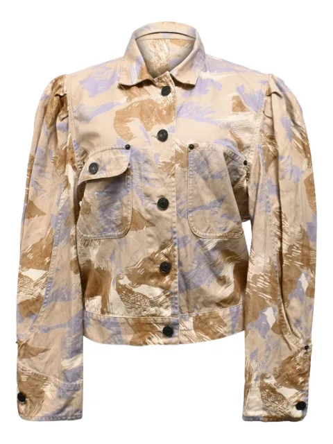 Isabel Marant Vintage Itora printed flap-pocket jacket