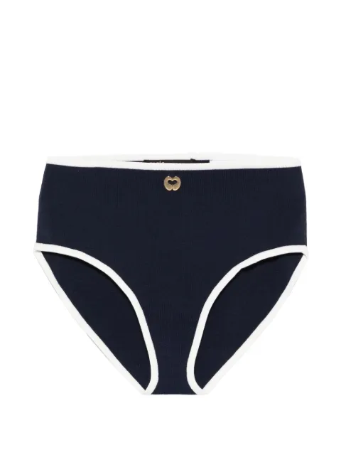Maje shorts con ribete en contraste