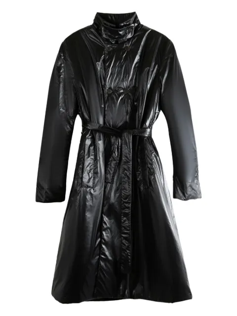SAPIO ripstop belted coat