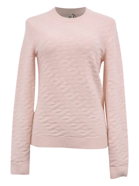 Hermès Pre-Owned 590mm embossed 'H' motif jumper