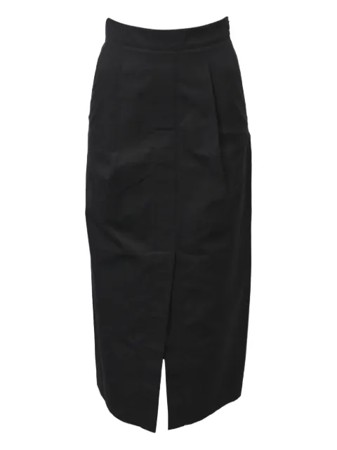 Hermès Pre-Owned 870mm front slit pencil skirt