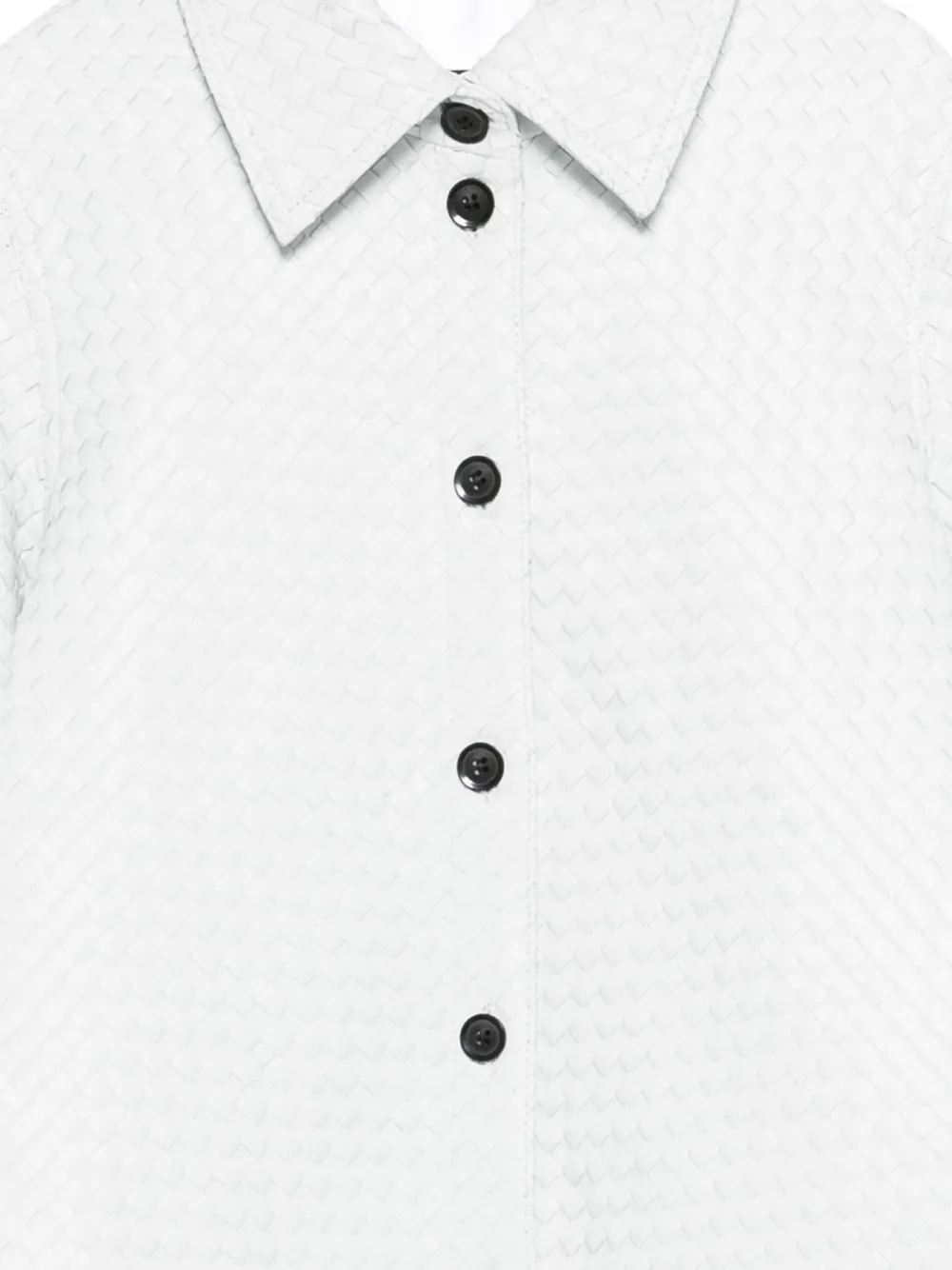  Manokhi Demi Textured Shirt - White 