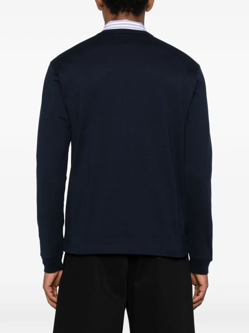 Comme des Garçons Homme Pocket top met lange mouwen Blauw