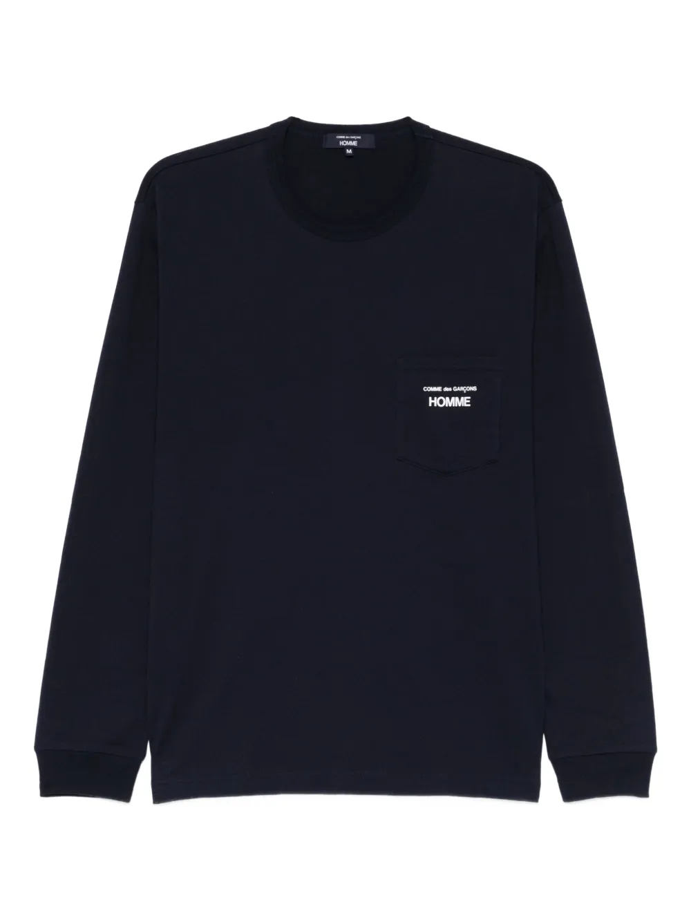 Comme des Garçons Homme pocket long-sleeved top – Blue