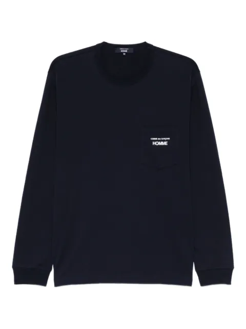 Comme des Garçons Homme pocket long-sleeved top