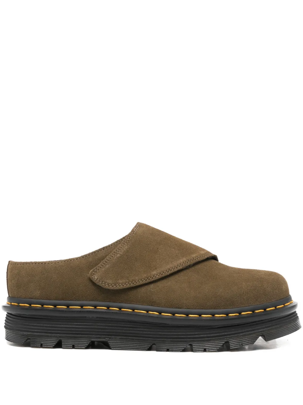 Dr. Martens Zebzag Anywair suede mules - Marrone