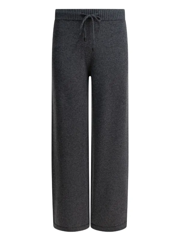 Drumohr Drawstring-fastening Trousers in Grey