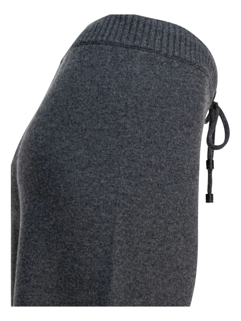 Drumohr Drawstring-fastening Trousers in Grey, view 3