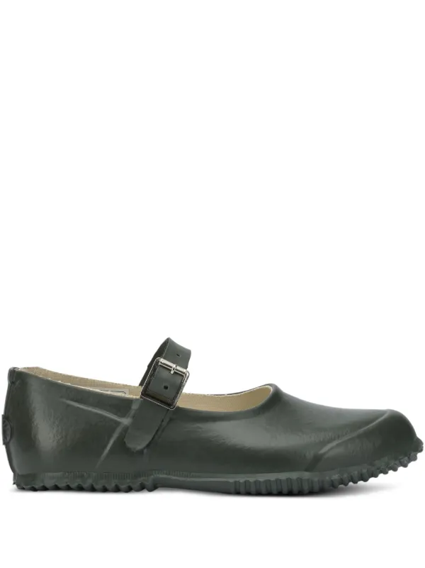 Superga バックルストラップ フラットシューズ | グリーン | FARFETCH JP