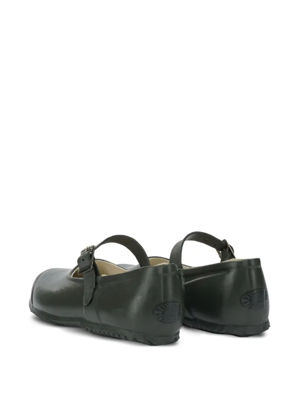 Superga バックルストラップ フラットシューズ | グリーン | FARFETCH JP