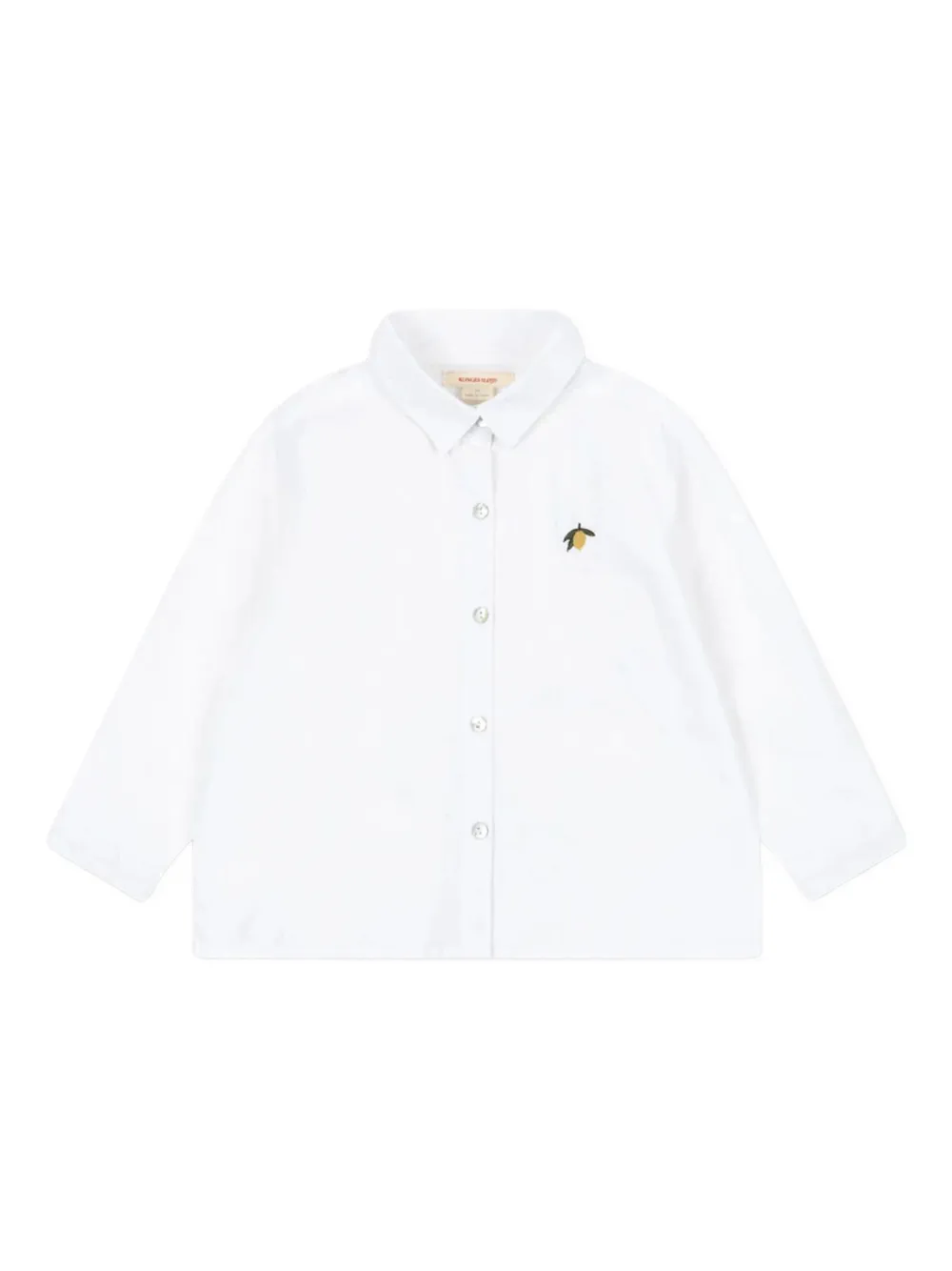 Konges Sløjd Ray long-sleeve shirt - Weiß