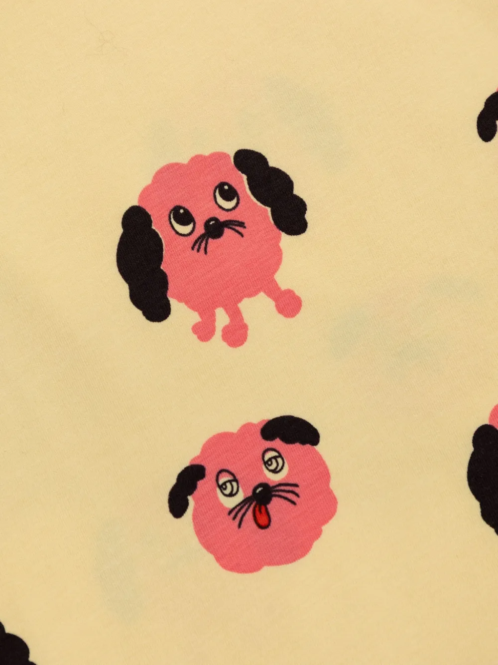 Mini Rodini Doggies T-shirt Geel