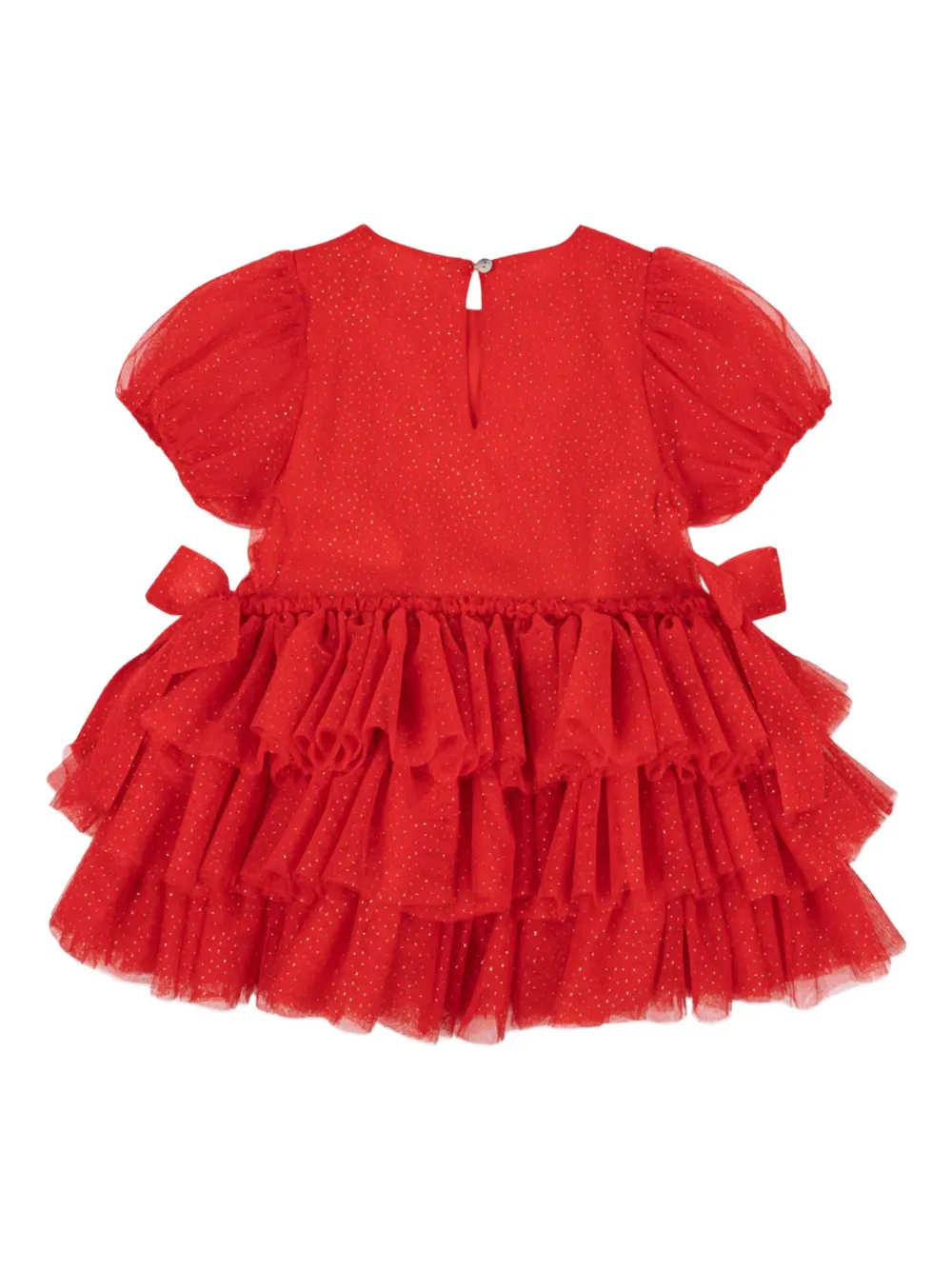 Konges Sløjd Fay ruffled dress - Rood