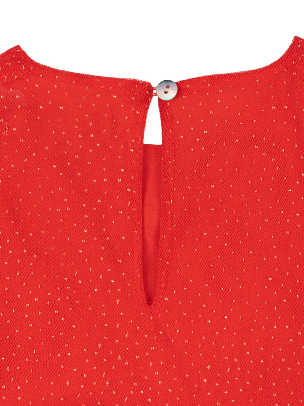 Konges Sløjd Fay jurk met ruches Rood