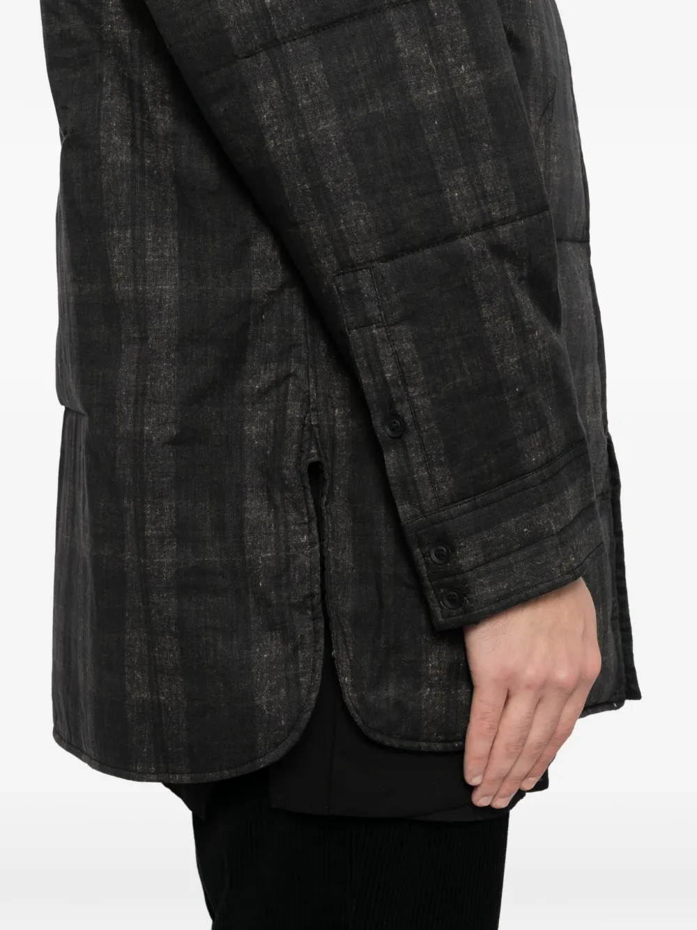 Plaid Padded Jacket