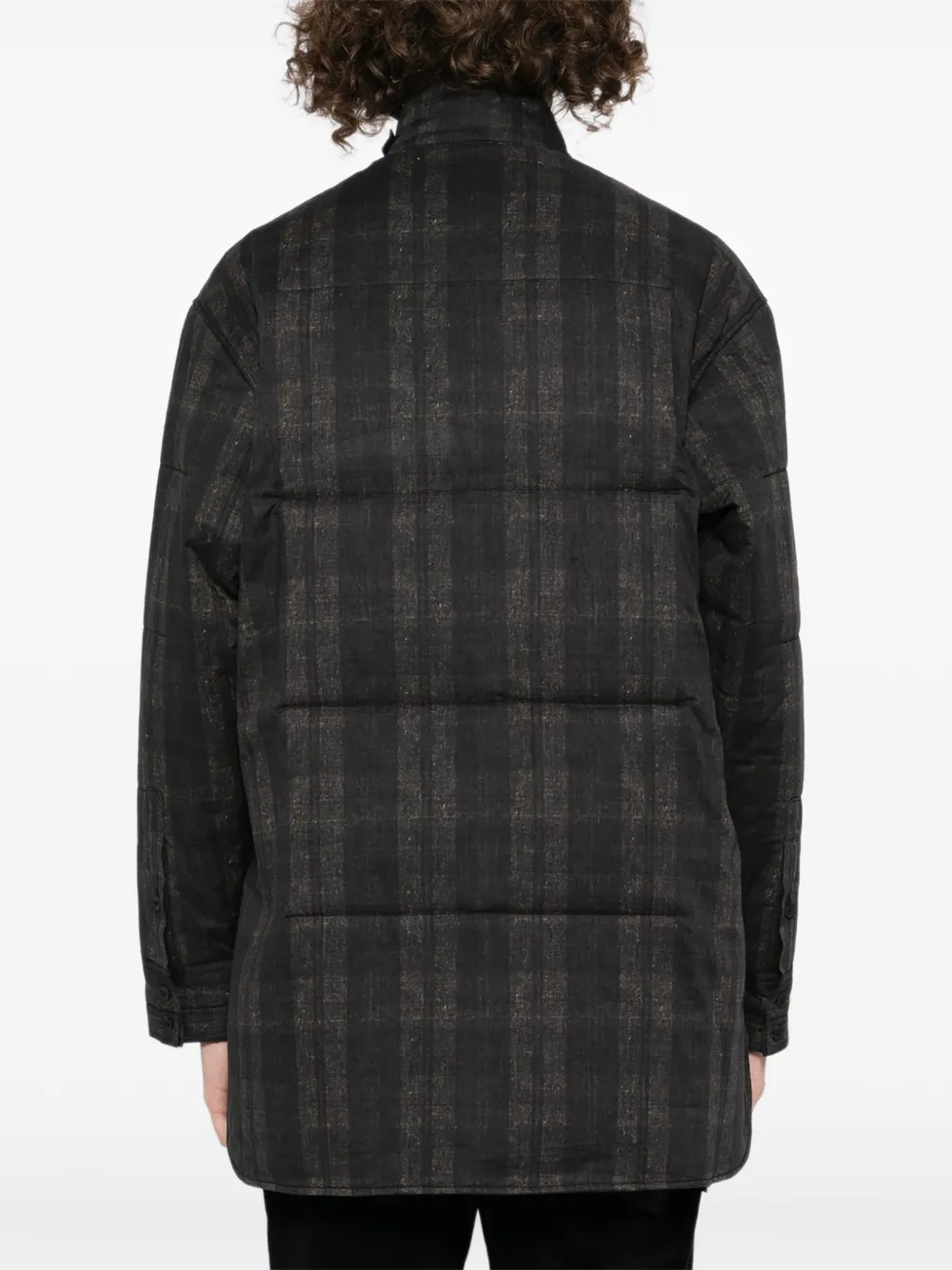 Plaid Padded Jacket