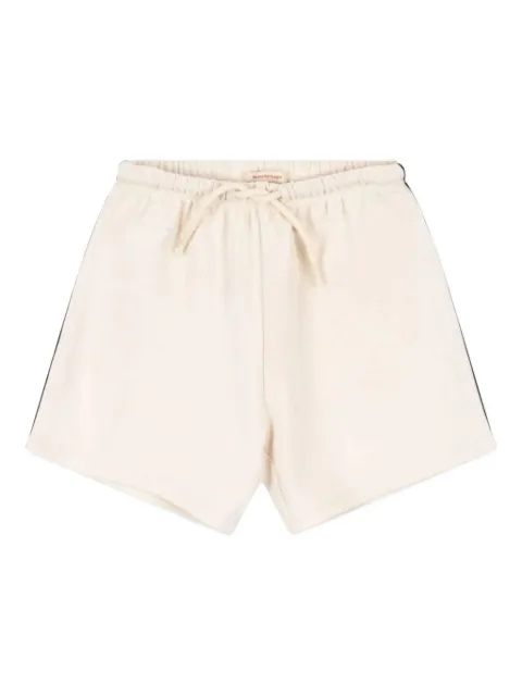Konges Sløjd drawstring cotton shorts