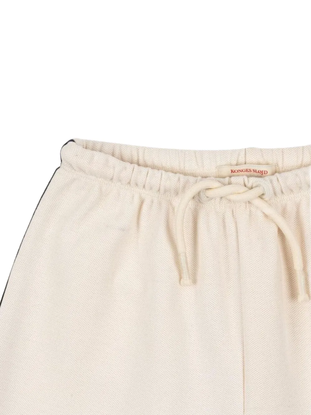 Konges Sløjd Katoenen shorts met trekkoord Beige