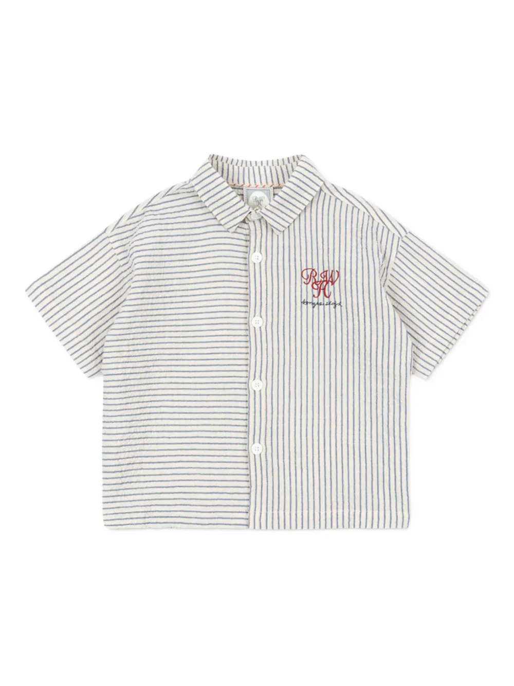 Konges Sløjd camisa con rayas bordadas en colaboración con Rosie Huntington-Whiteley | neutro | Image 1