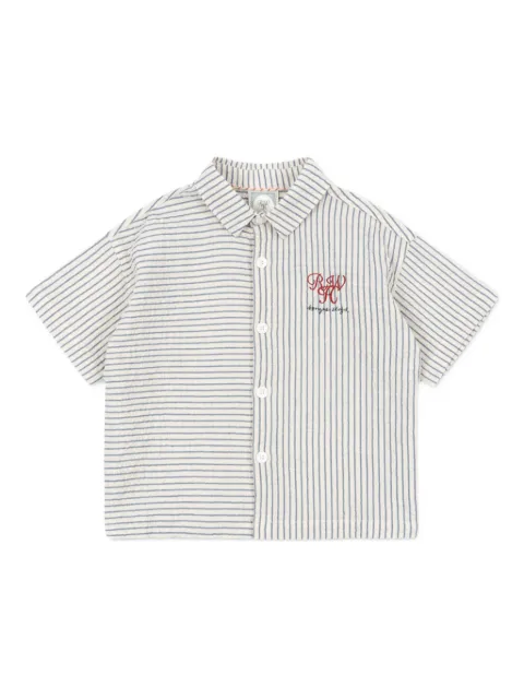 Konges Sløjd x Rosie Huntington-Whiteley striped embroidered shirt