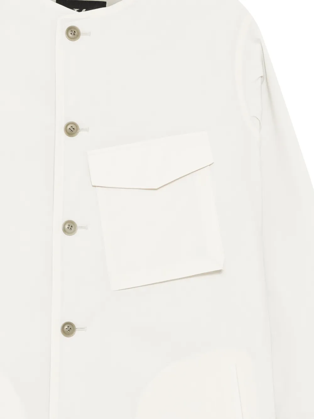  Y's Pe/tafta Pocket Jacket - Neutrals 