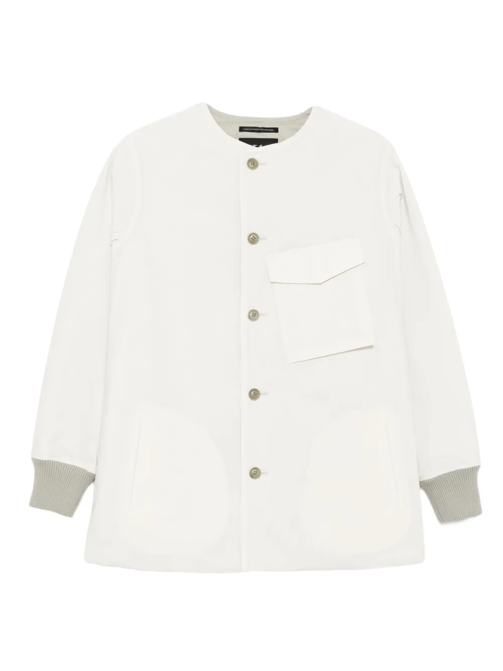 Y's Giacca con tasche PE/Tafta - Toni neutri