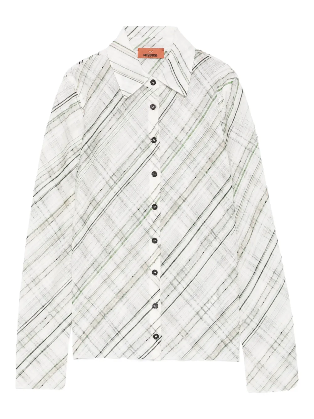 Missoni long-sleeve shirt - Bianco
