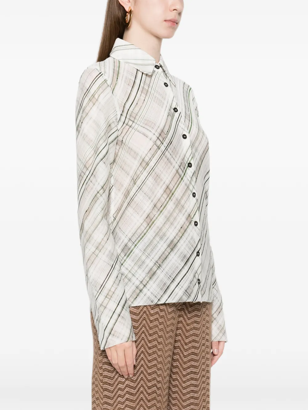 Missoni long-sleeve shirt Wit