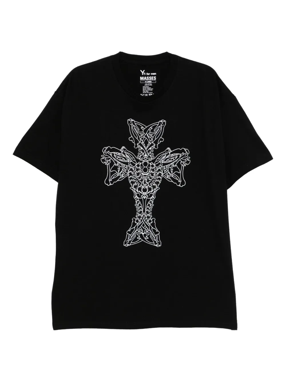 Y's playera estampado Y's for men × MASSES | negro | Image 1