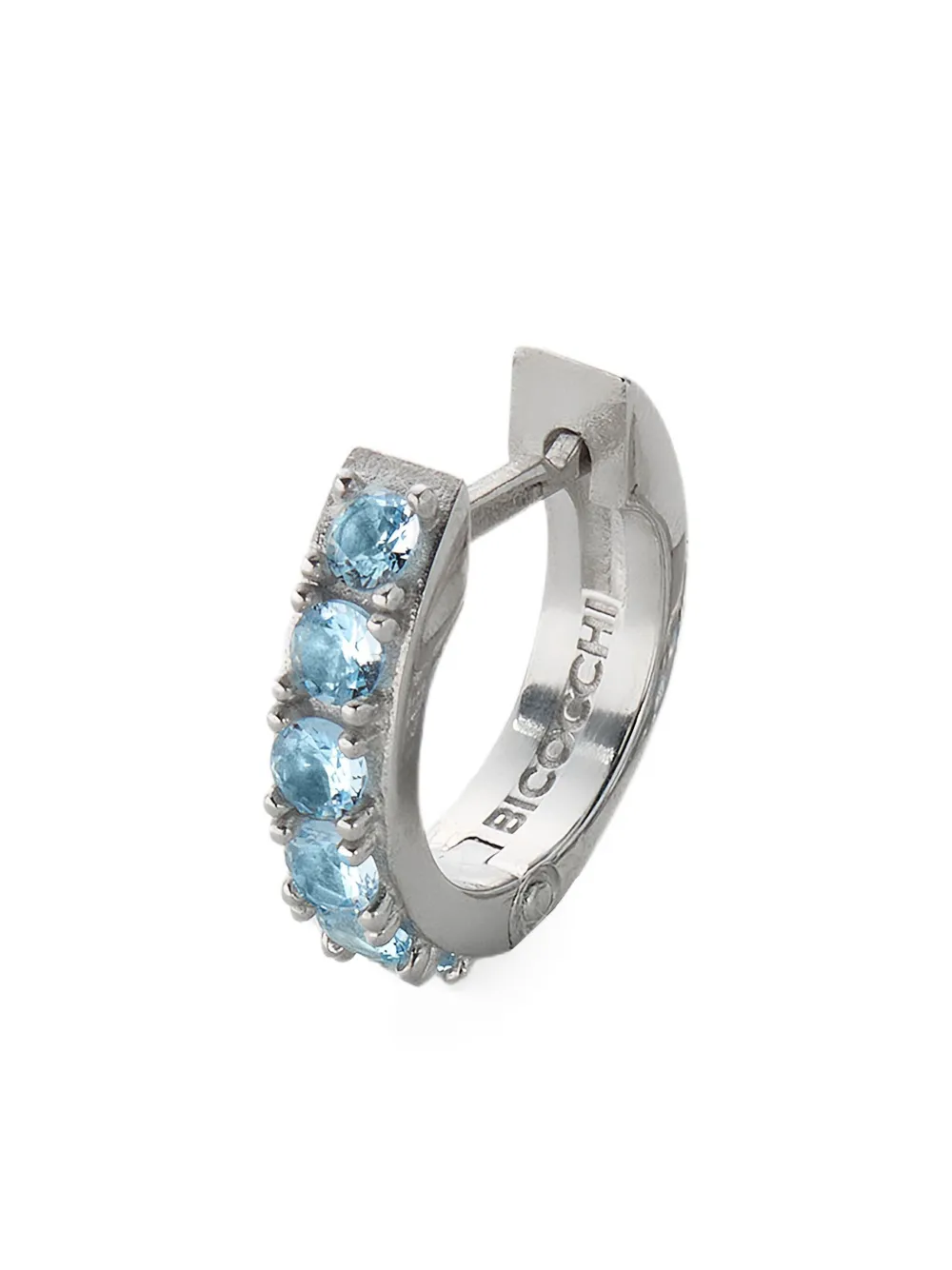 Emanuele Bicocchi arracadas con aplique | plateado | Image 1