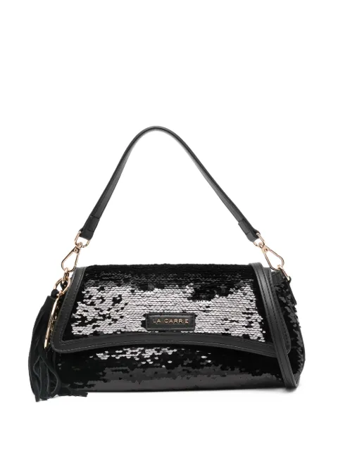 La Carrie Night Edition sequined shoulder bag