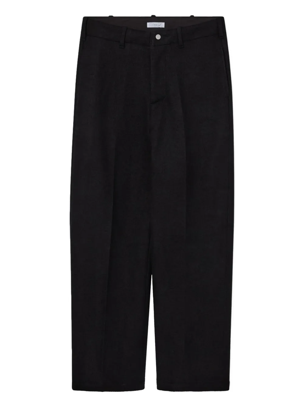 Lady White Co. Crater wool trousers - ブラック
