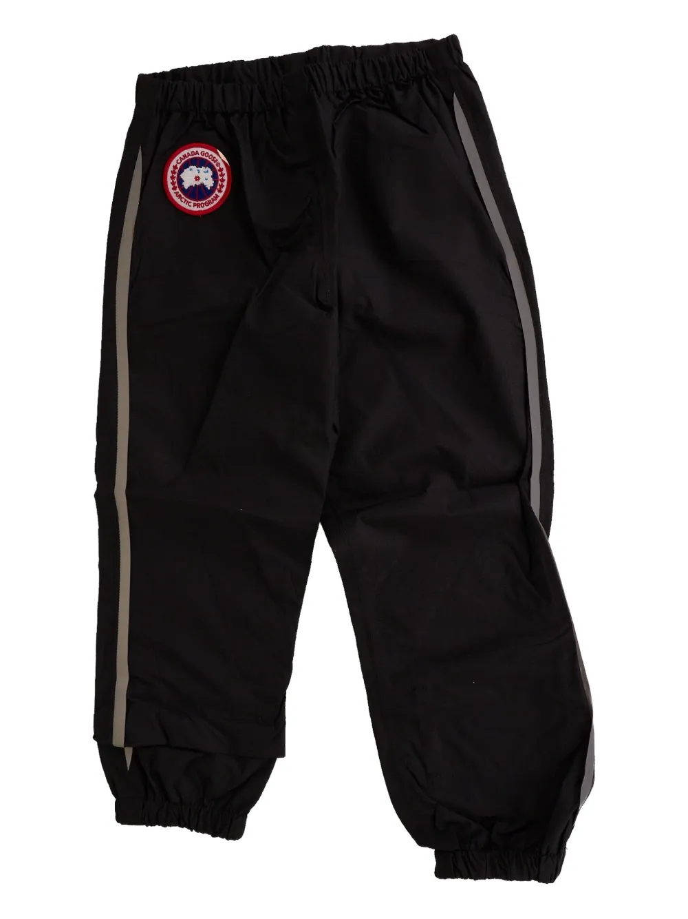 Canada Goose Kids patch-logo stripe-detail track pants - Nero