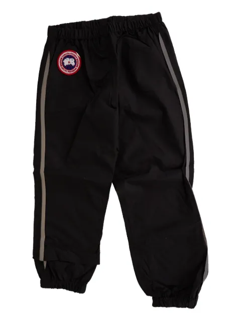 Canada Goose Kids patch-logo stripe-detail track pants 