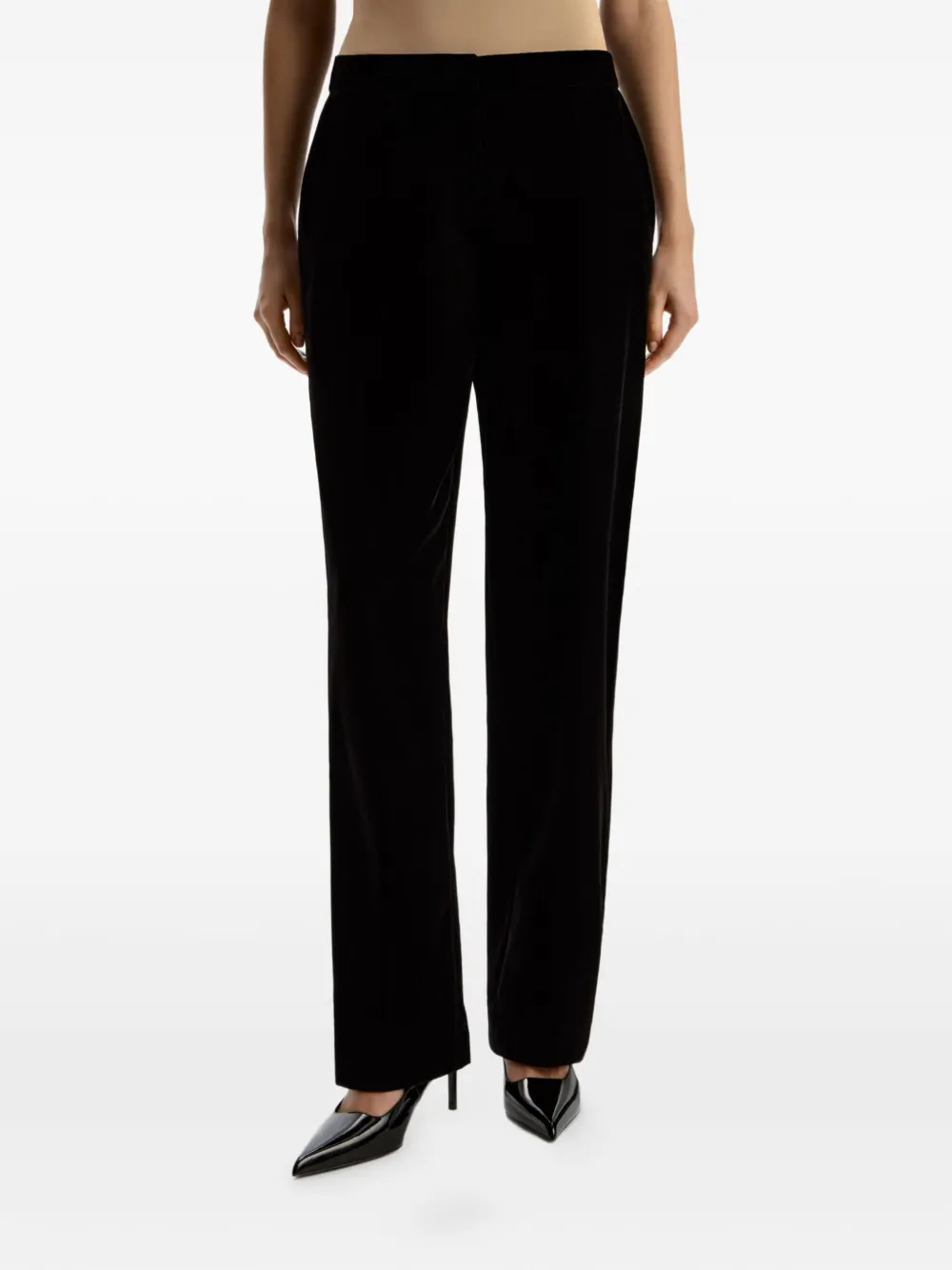 12 STOREEZ Straight broek Zwart