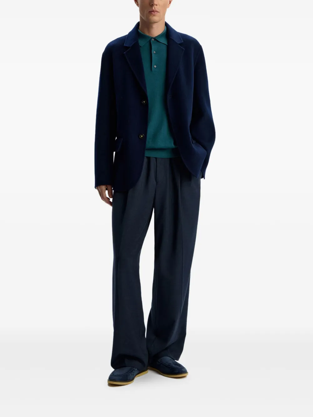 12 STOREEZ Broek met trekkoord - Blauw