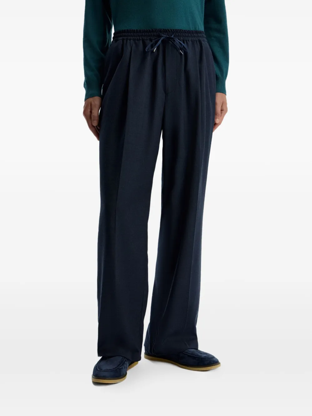 12 STOREEZ Broek met trekkoord Blauw