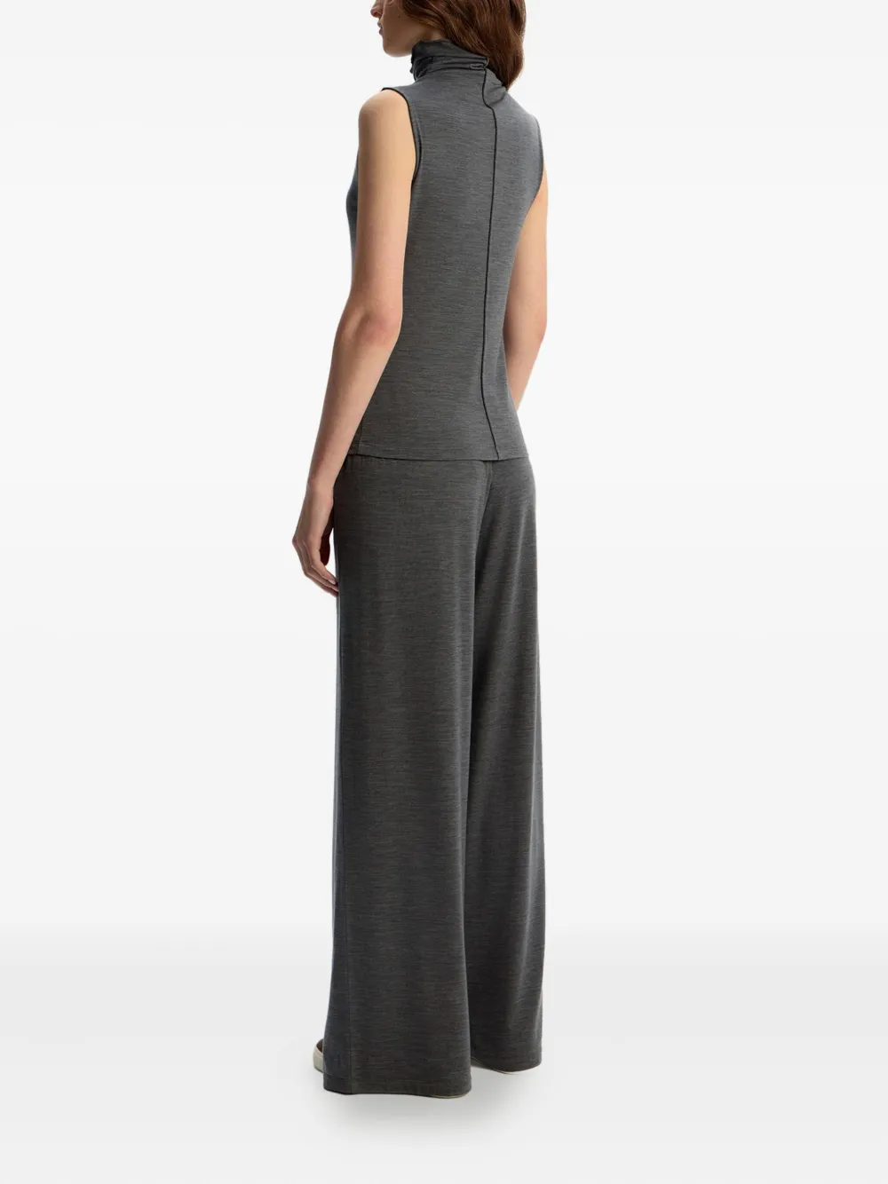 12 STOREEZ Broek met elastische taille Grijs