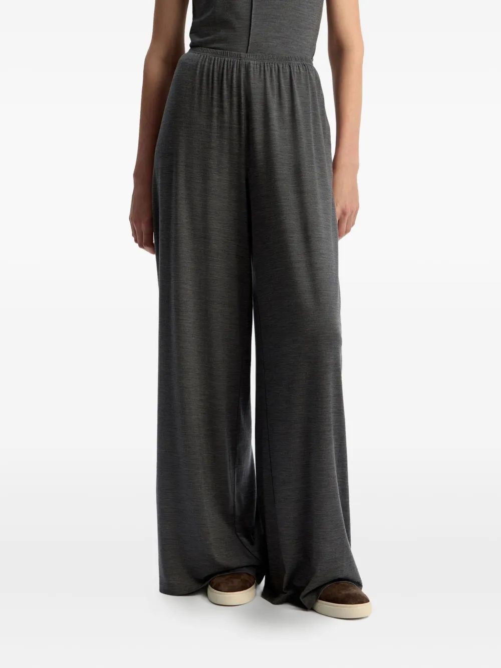 12 STOREEZ Broek met elastische taille Grijs