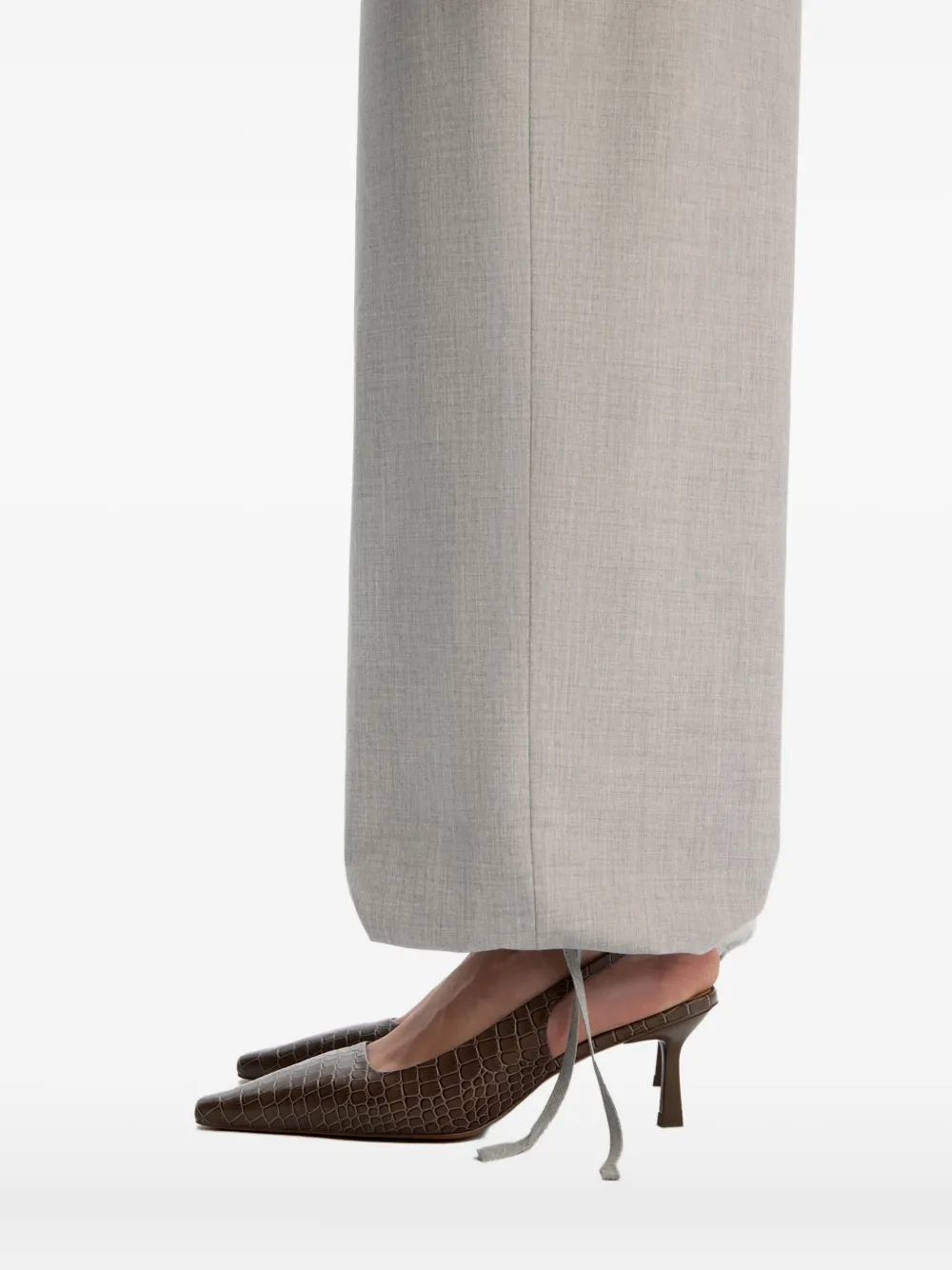 12 STOREEZ Top met trekkoord Grijs