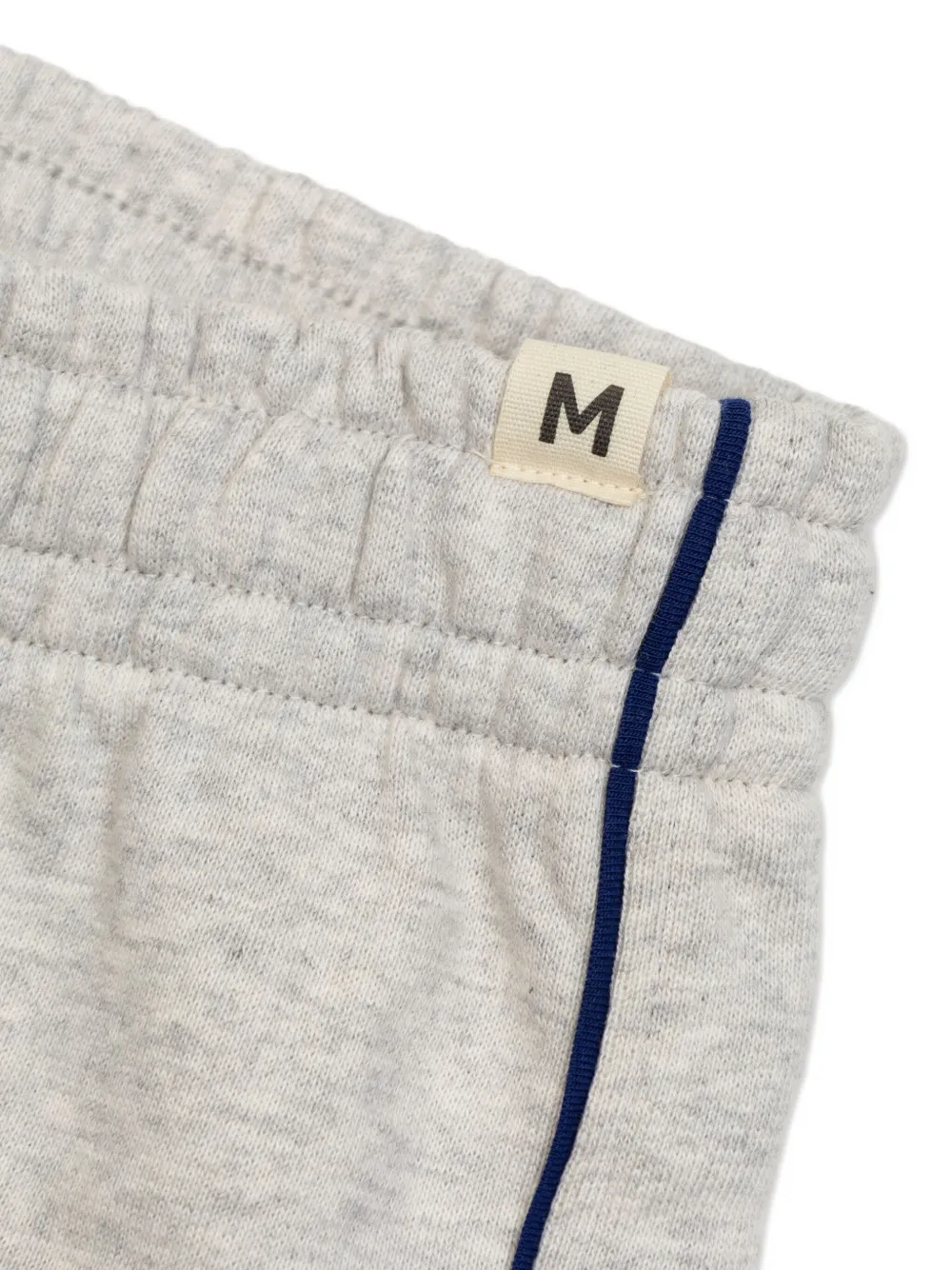 Mini Rodini Trainingsbroek met streepdetail Grijs