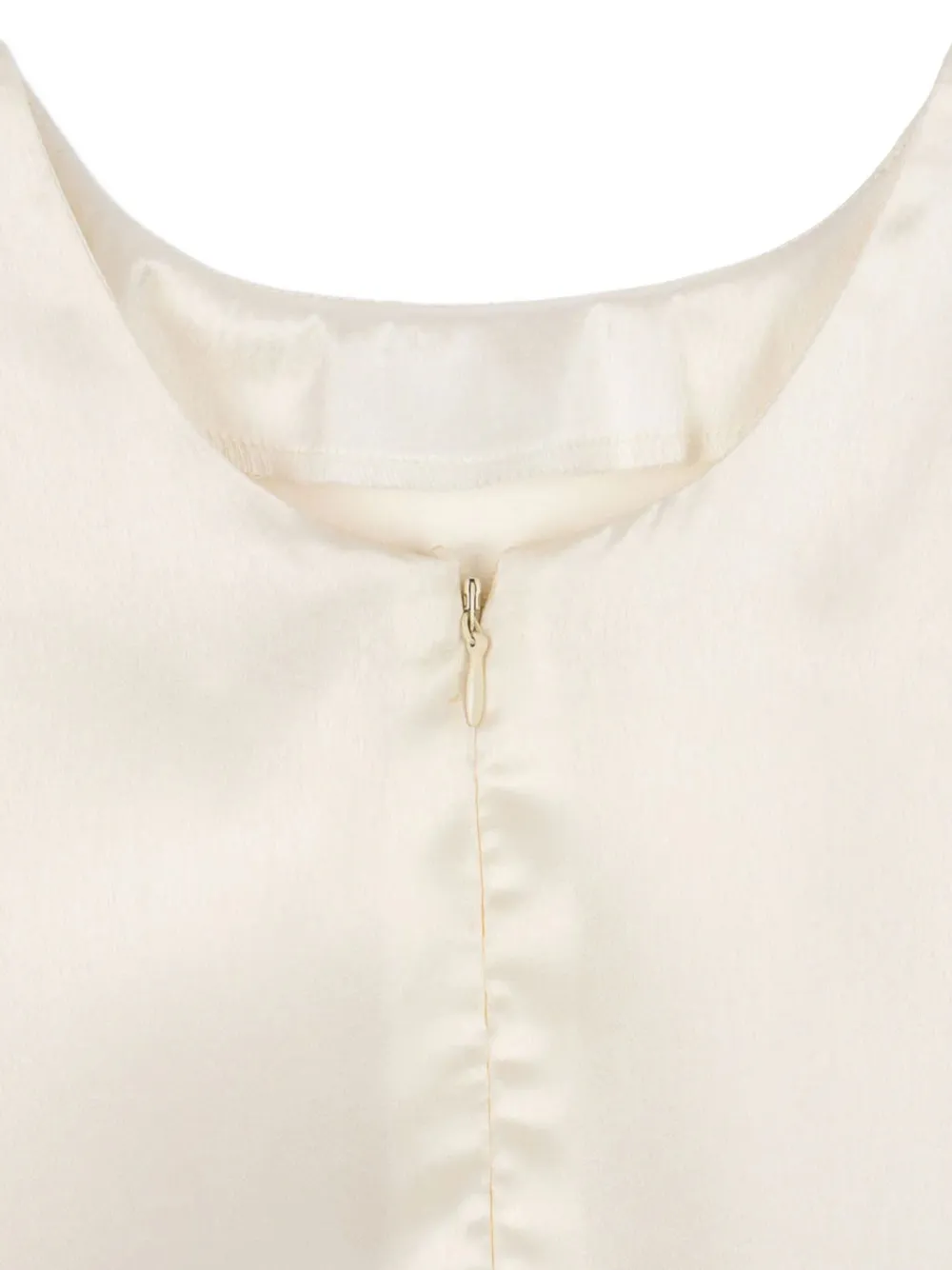 Konges Sløjd Celeste Puff-sleeve Dress In Neutral