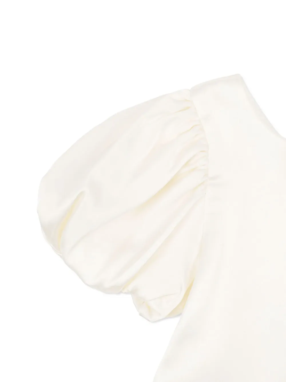  Konges Sløjd Celeste Puff-sleeve Dress - Neutrals 