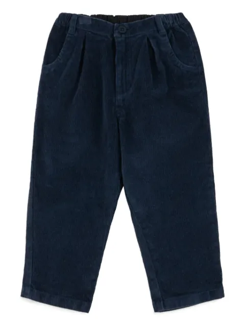 Konges Sløjd Remy pleated corduroy trousers