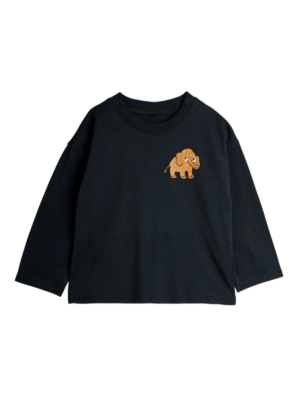 Mini Rodini playera Mammoth | negro | Image 1