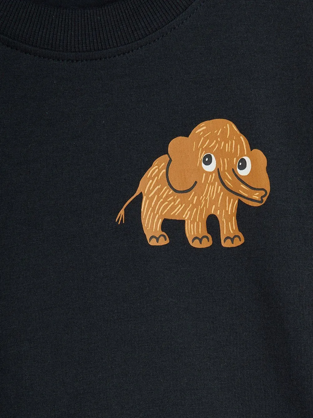 Mini Rodini Mammoth T-shirt In Black