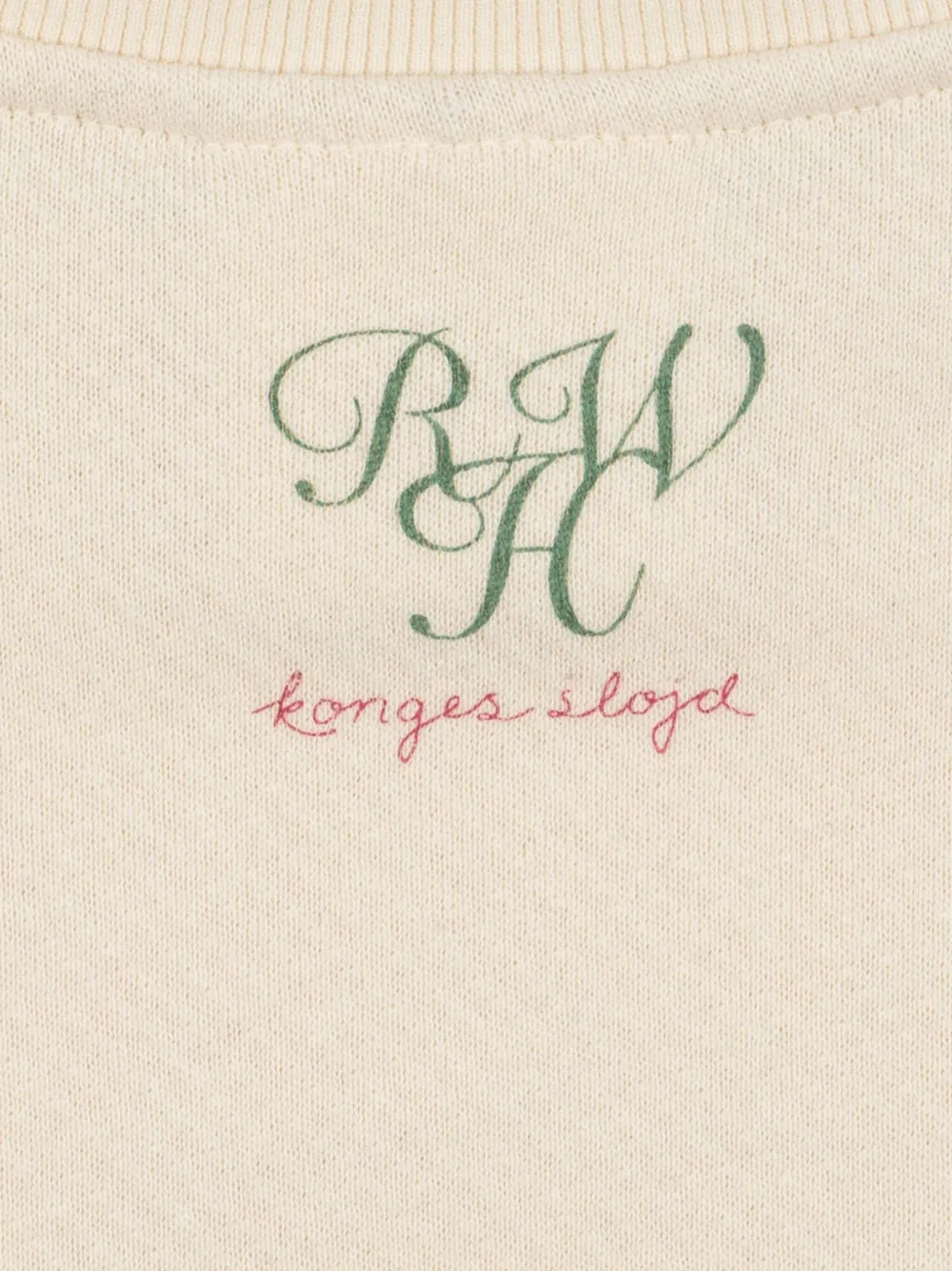 Konges Sløjd x Rosie Huntington-Whiteley Bella sweater met ronde hals Beige