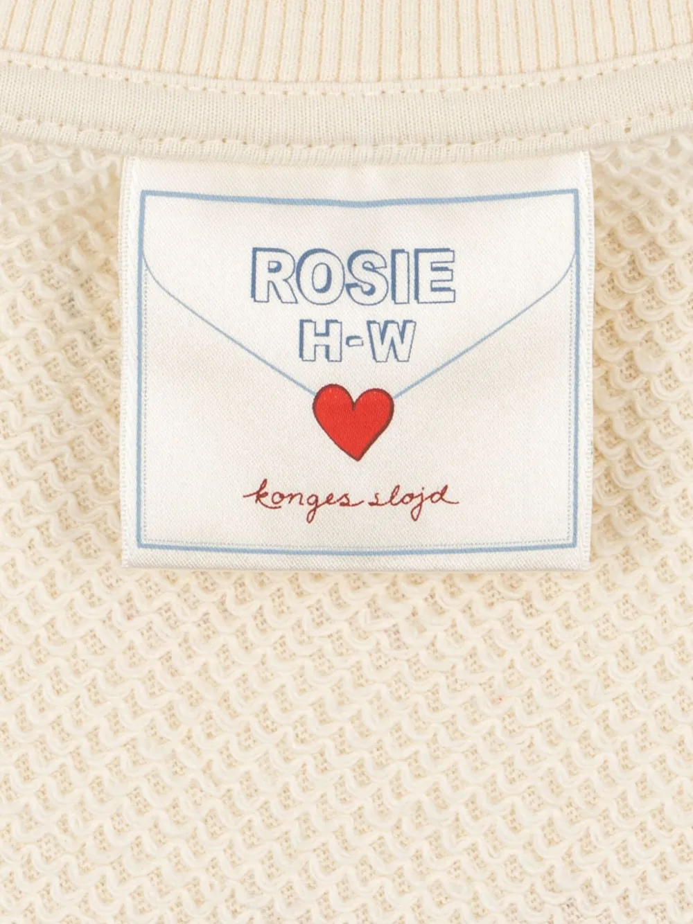 Konges Sløjd x Rosie Huntington-Whiteley Bella sweater met ronde hals Beige