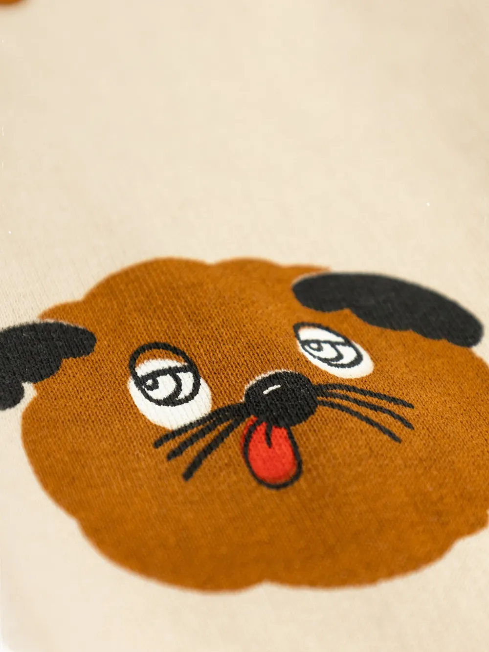 Mini Rodini Doggies trainingsbroek Beige